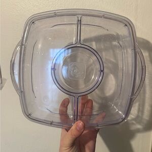 Pampered Chef Clear Food Storage Container cool and serve replacement insert